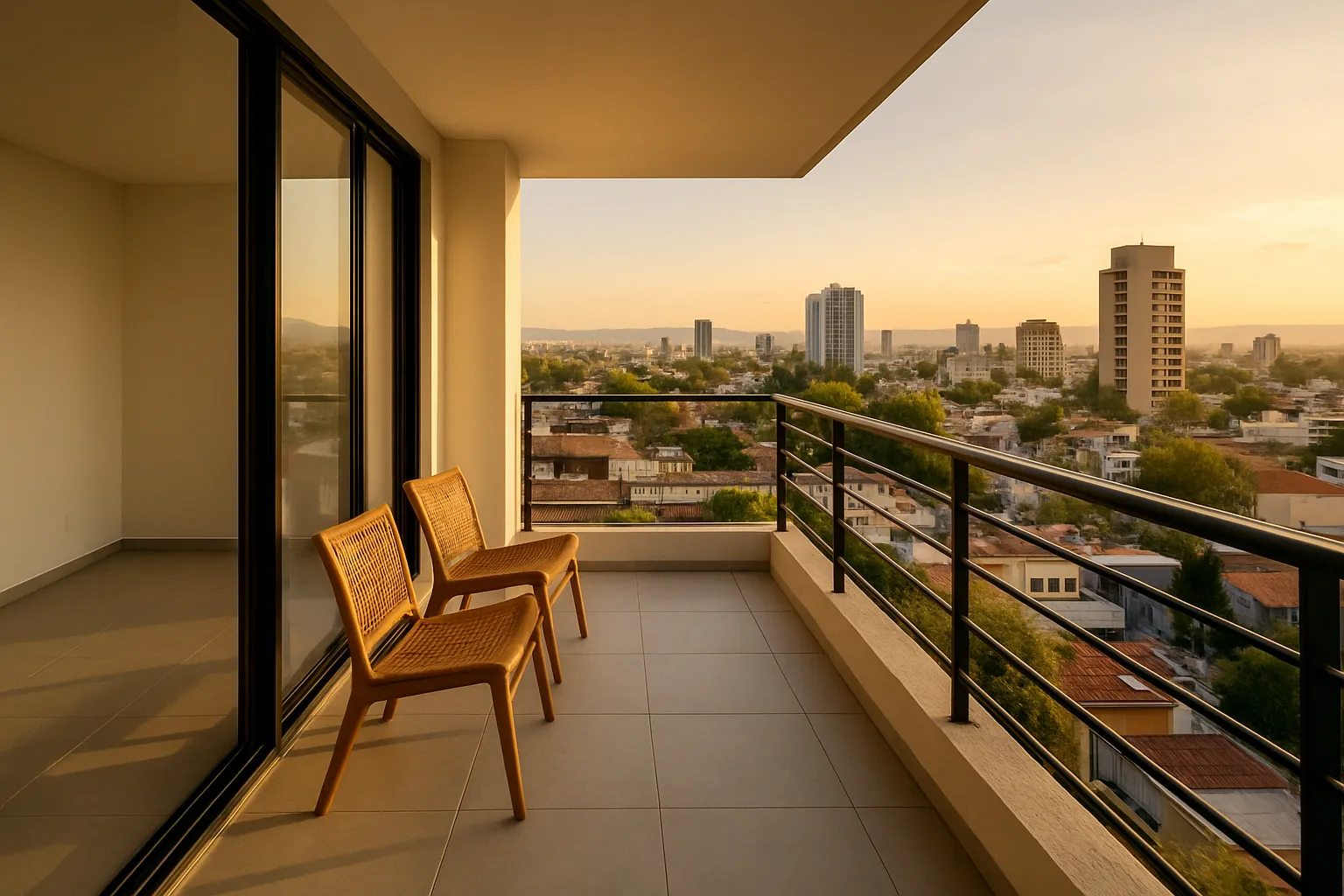 Departamento en venta en Providencia, piso 8 con balcón — foto 5 de 5